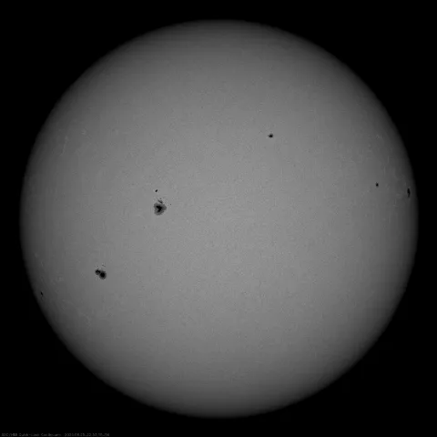 Image of Sun's photosphere