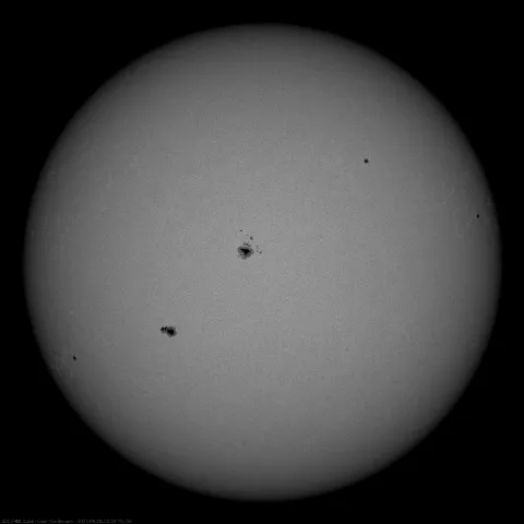 Image of Sun's photosphere