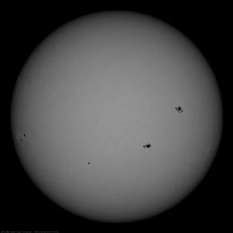 Image of Sun's photosphere