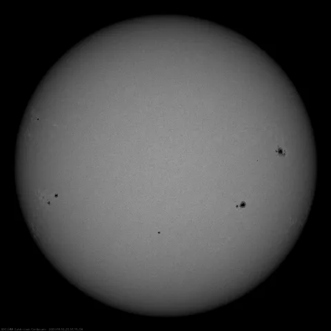 Image of Sun's photosphere