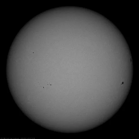 Image of Sun's photosphere