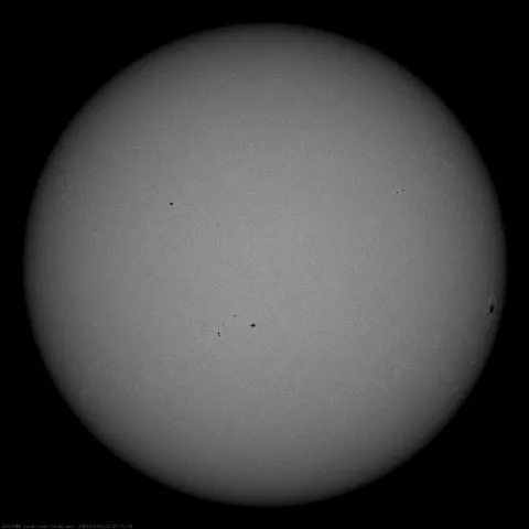 Image of Sun's photosphere