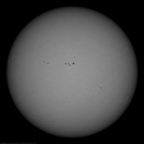 Image of Sun's photosphere