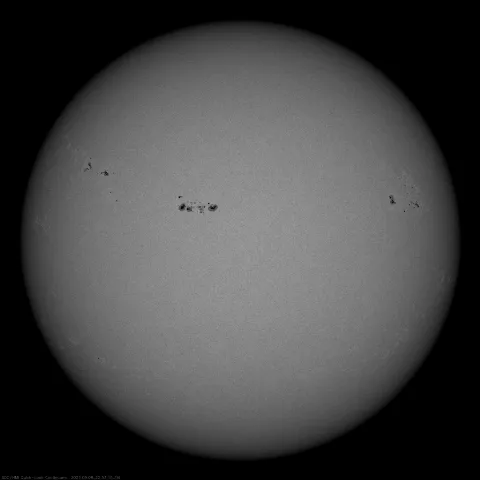 Image of Sun's photosphere