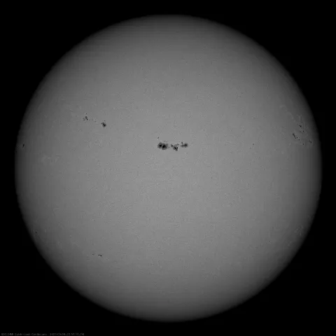 Image of Sun's photosphere