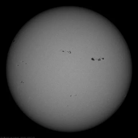 Image of Sun's photosphere