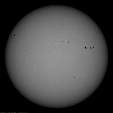 Image of Sun's photosphere