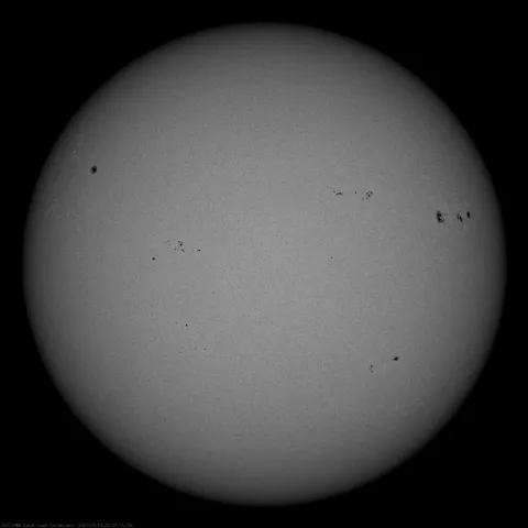 Image of Sun's photosphere