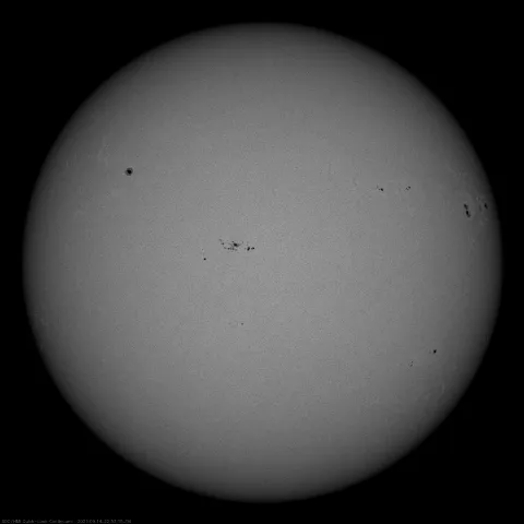 Image of Sun's photosphere