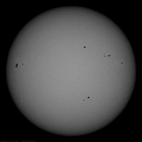 Image of Sun's photosphere