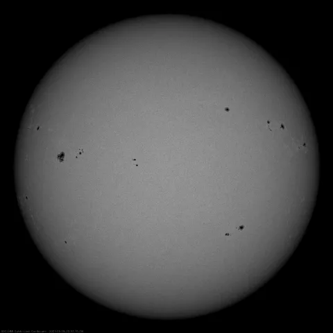 Image of Sun's photosphere