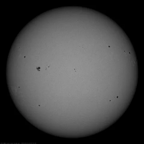 Image of Sun's photosphere