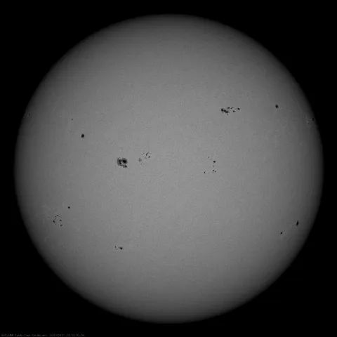 Image of Sun's photosphere