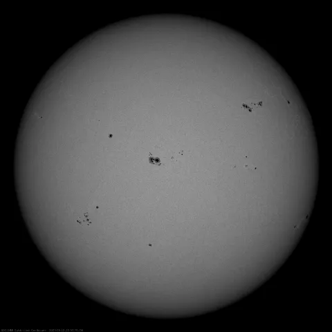 Image of Sun's photosphere