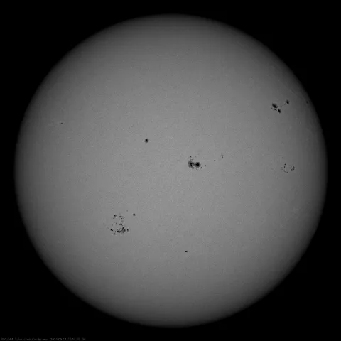 Image of Sun's photosphere