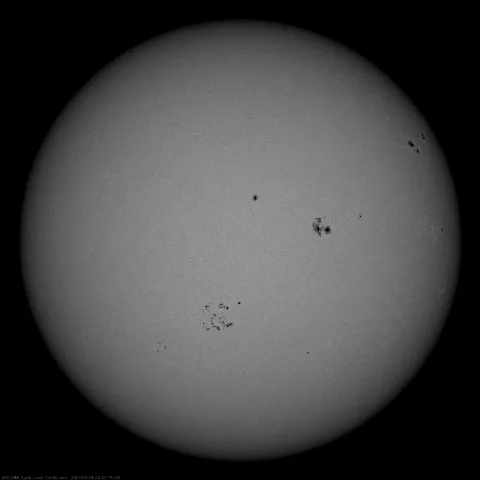 Image of Sun's photosphere