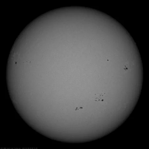 Image of Sun's photosphere