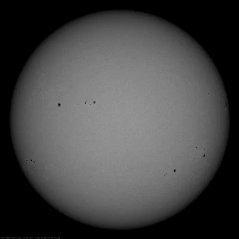 Image of Sun's photosphere