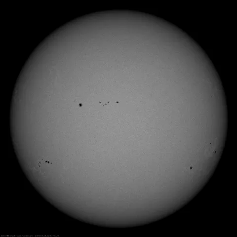 Image of Sun's photosphere