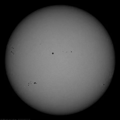 Image of Sun's photosphere