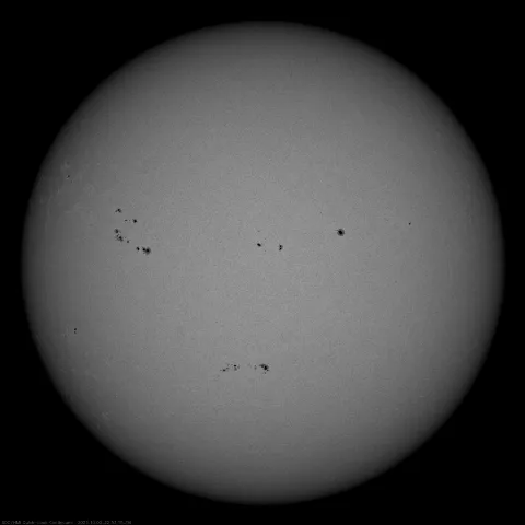 Image of Sun's photosphere