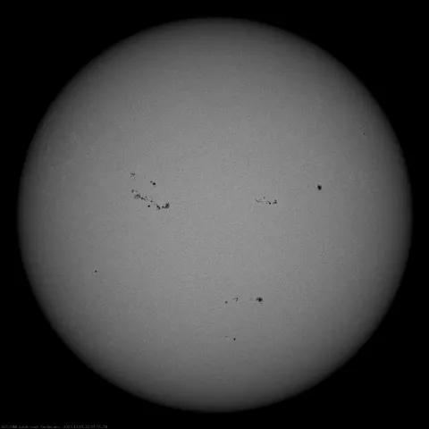 Image of Sun's photosphere