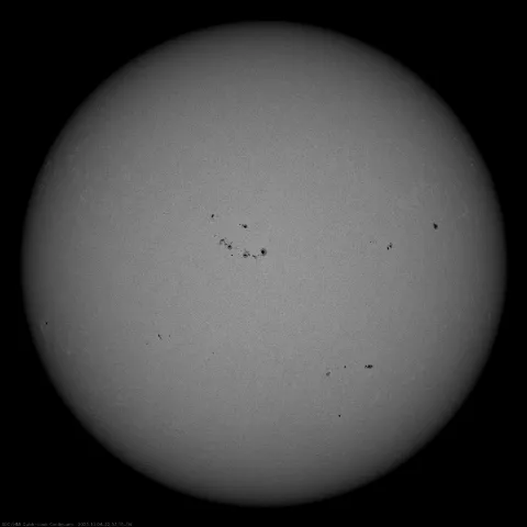 Image of Sun's photosphere