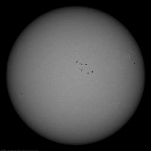 Image of Sun's photosphere