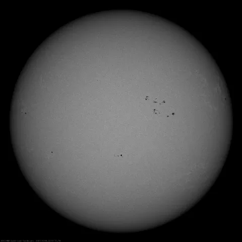 Image of Sun's photosphere