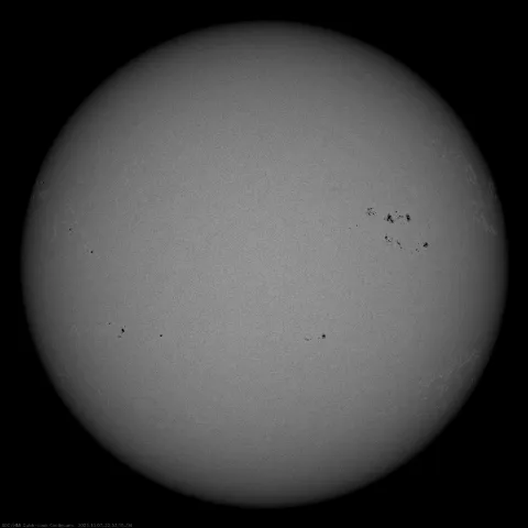 Image of Sun's photosphere