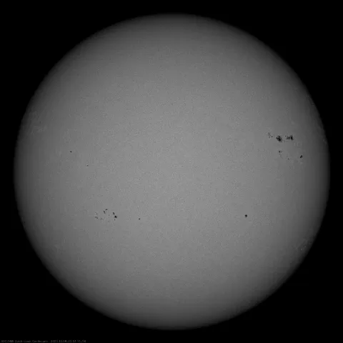 Image of Sun's photosphere