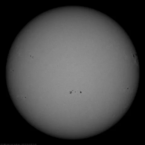 Image of Sun's photosphere