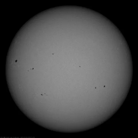 Image of Sun's photosphere