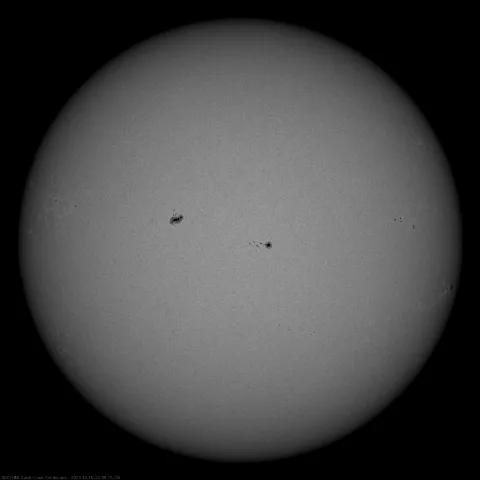 Image of Sun's photosphere