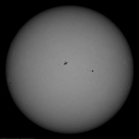 Image of Sun's photosphere