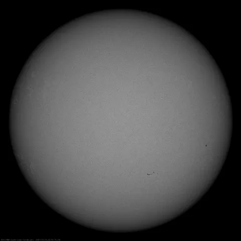 Image of Sun's photosphere