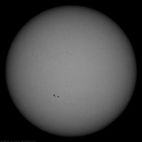 Image of Sun's photosphere