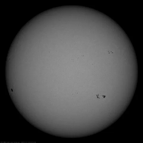 Image of Sun's photosphere