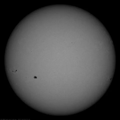 Image of Sun's photosphere