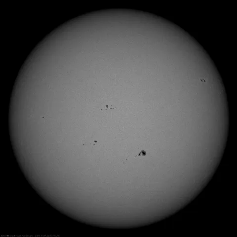 Image of Sun's photosphere