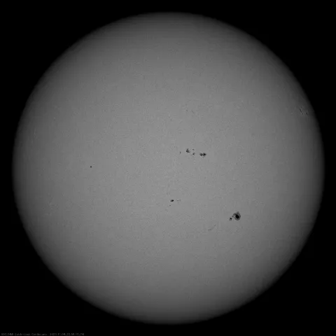 Image of Sun's photosphere