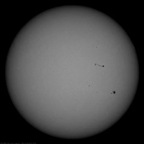 Image of Sun's photosphere