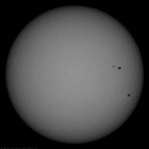 Image of Sun's photosphere