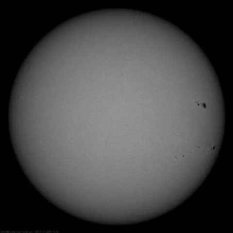 Image of Sun's photosphere