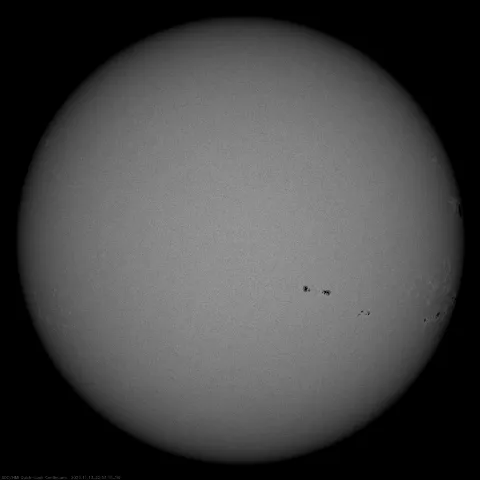 Image of Sun's photosphere