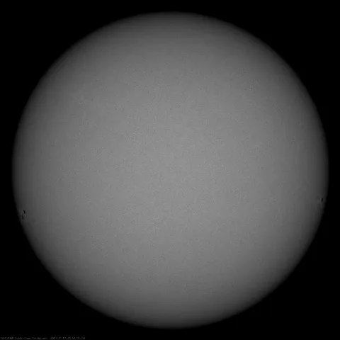 Image of Sun's photosphere