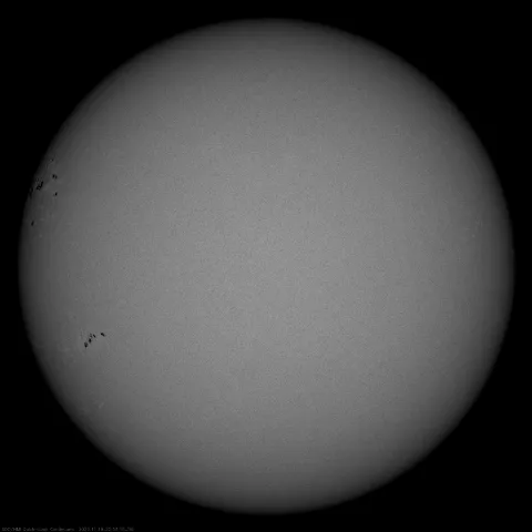 Image of Sun's photosphere