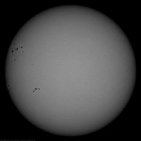 Image of Sun's photosphere