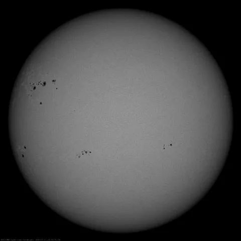 Image of Sun's photosphere