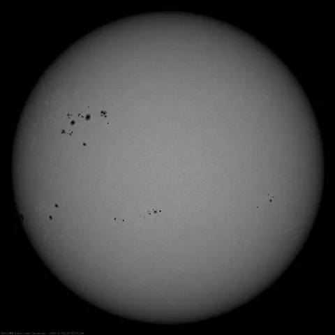 Image of Sun's photosphere